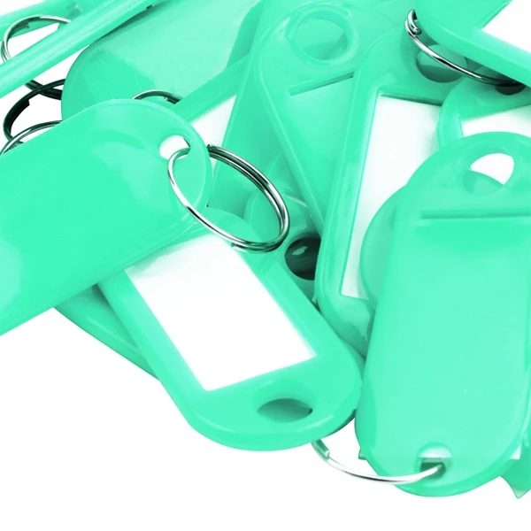 Key Ring Tags(100pcs green