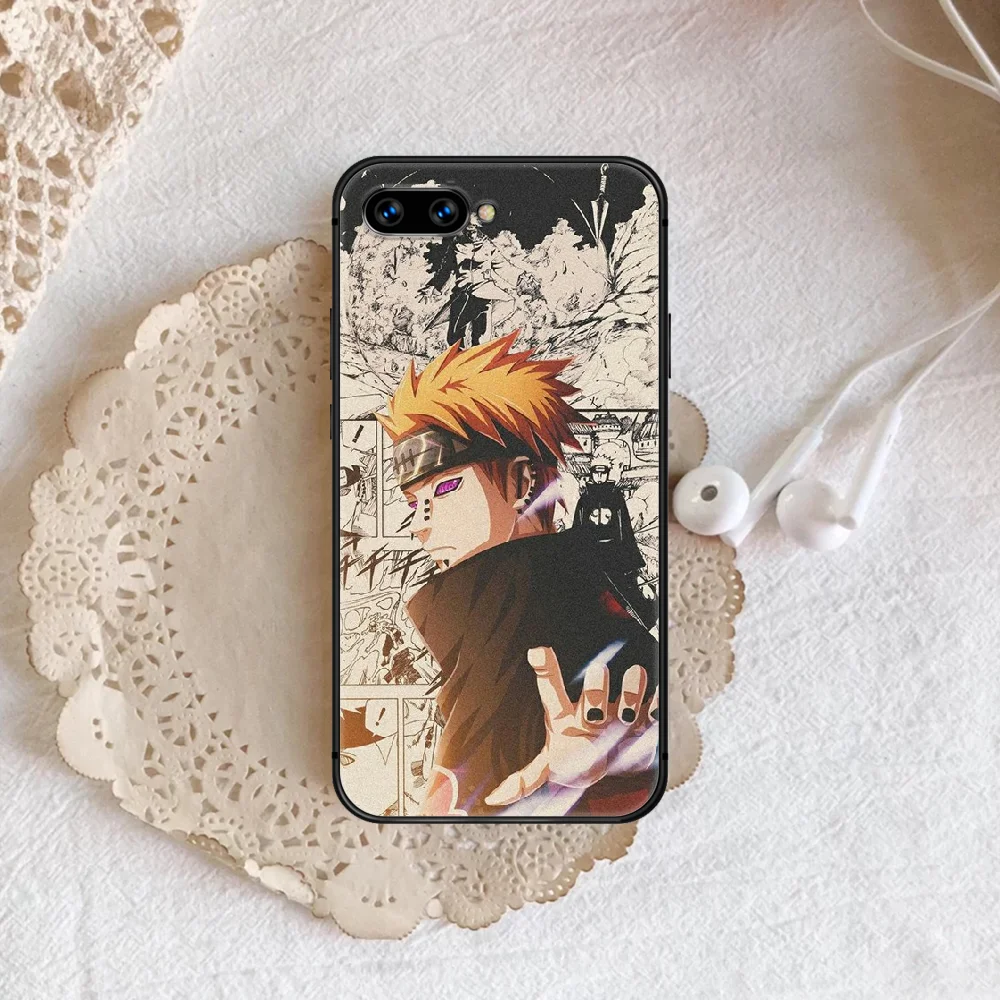 

Anime N-Narutos Akatsuki Itachi Phone Case Cover Hull For HUAWEI Honor 6A 7A 8 8A 8S 8x 9 9x 9A 9C 10 10i 20 Lite Pro black