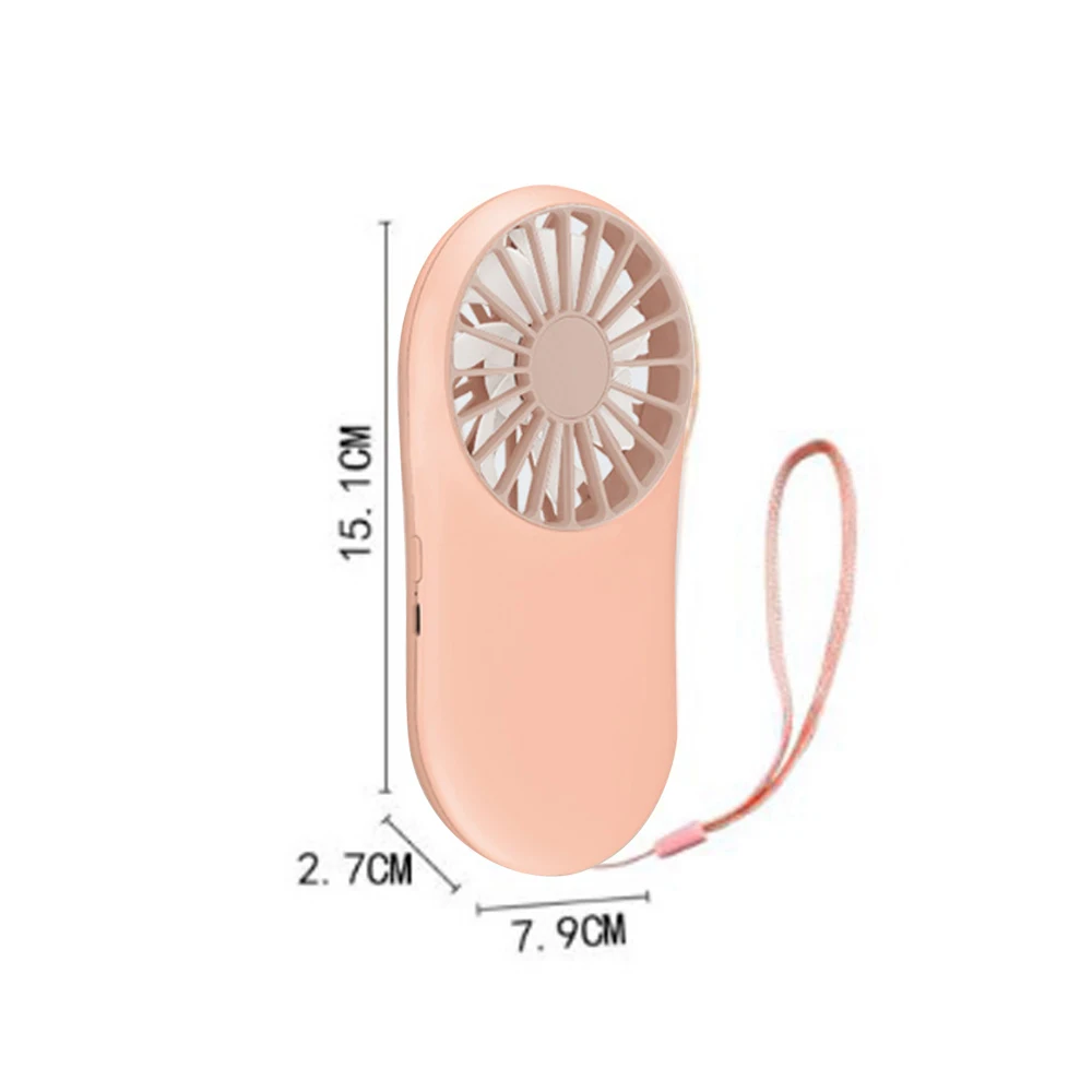 Летний кулер портативный вентилятор ручной USB перезаряжаемый Мини Складной для
