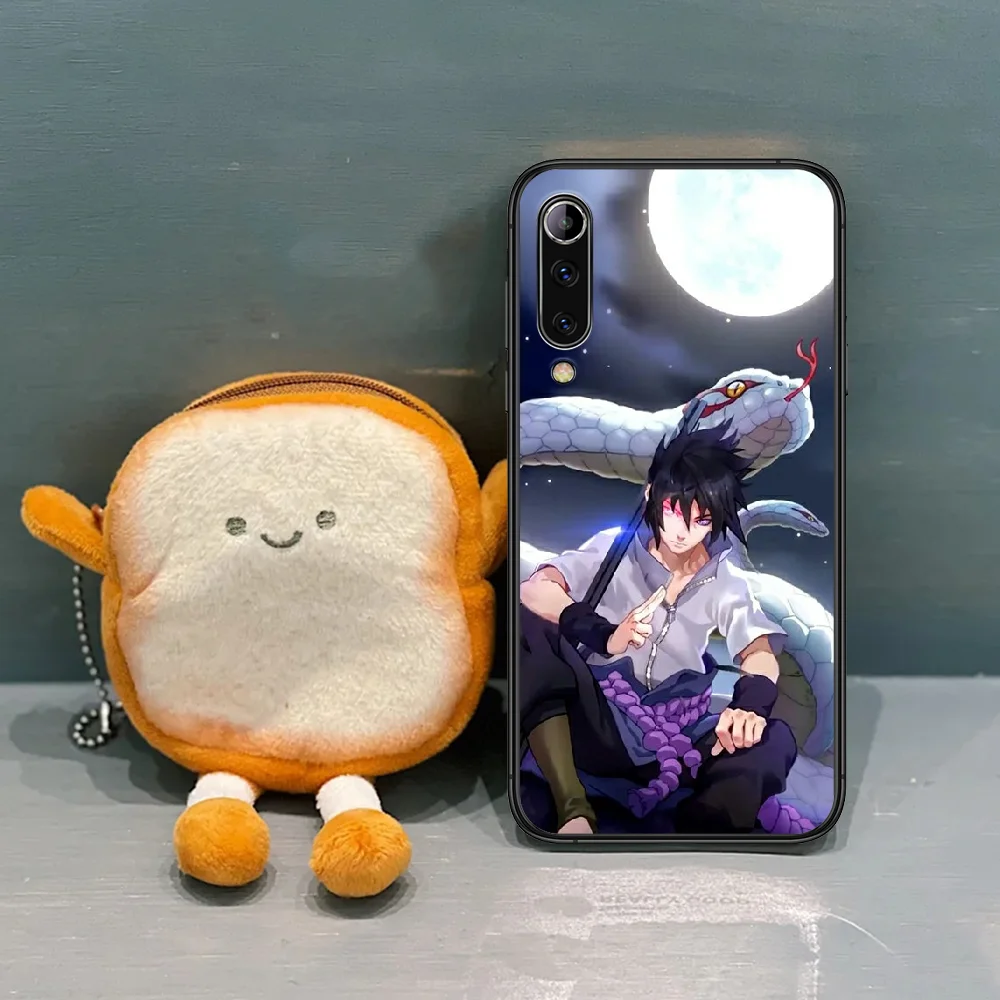 

Anime Nnarutor Phone Case Cover Hull For Xiaomi Mi 8 9 10 T note 10 Lite Pro 5G A pocox 2 3 black Etui Luxury Cover Trend Coque