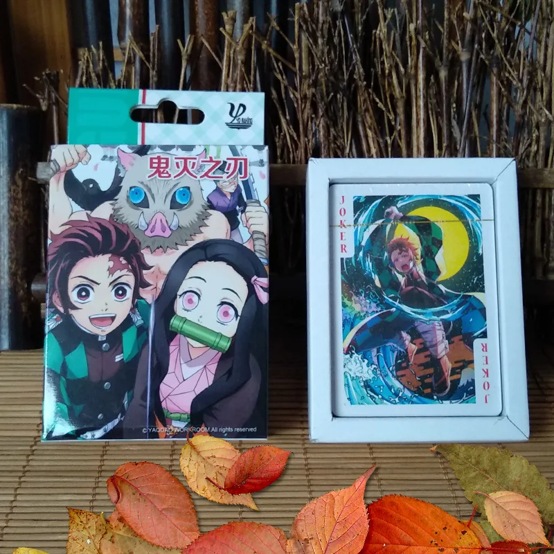 Японские Аниме туалетные карты Hanako-kun Nene Yashiro Kimetsu No Yaiba Demon Slayer покерные игральные