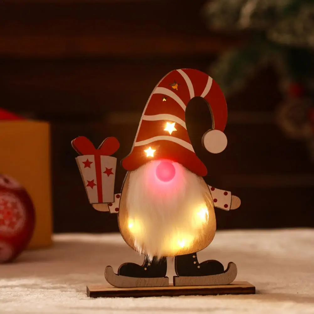 

Christmas Decorations Wooden Faceless Old Man Warm Christmas Tree Ornaments Pendant Decor For Home Kids Toys Gift Xmas New Year