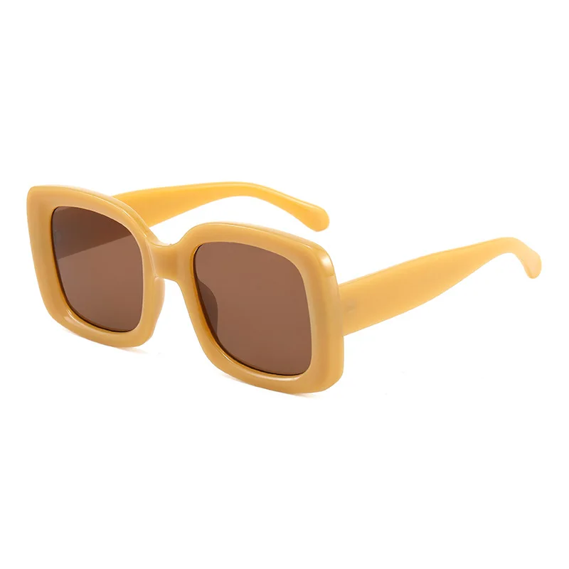 

2021 New Fashion Square Big Frame Sunglasses Female Gradient Color Sunglasses Personality Glasses Women Shades Eyewear очки