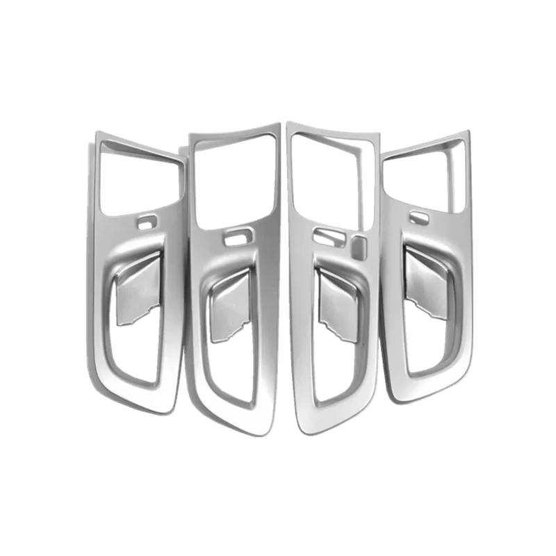 

For Volvo XC60 2018 2019 ABS Matte Car inner door protector handle Bowl decoration frame Cover Trim auto accessories car styling