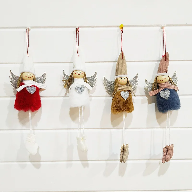 Украшение для рождественской елки в виде милой девочки специально дома