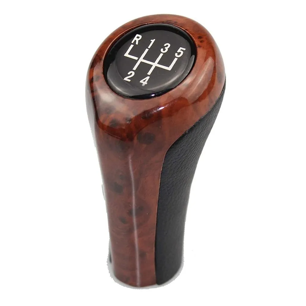 

25117566267 Gear Shift Knob ABS Plastics+Leather Accessories Car For 5 Speed For BMW 3 SERIES E46 Car Parts Interior Accessories