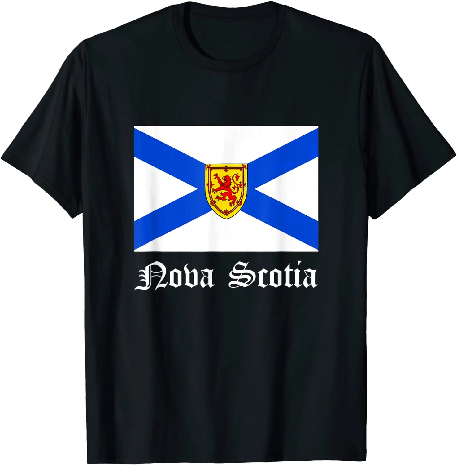 Модная Летняя мужская футболка Новая Шотландия с флагом Канады в стиле хип хоп