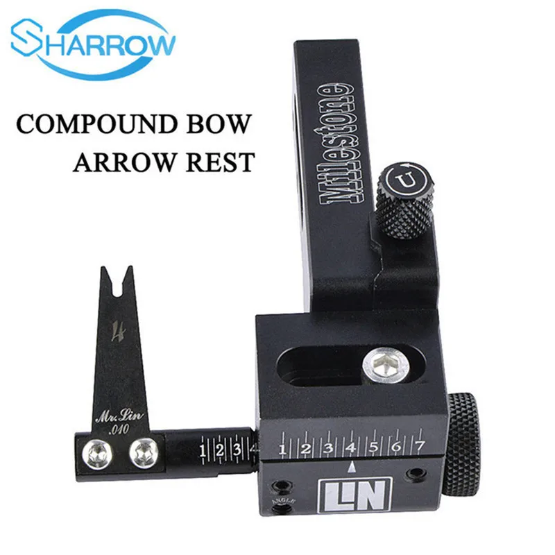 Compound Bow Arrow Rest Archery Competition Professional Steel Sheet Arrow Rest Right Hand Shooting Outdoor Hunting Accessories