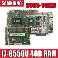 akemy new mb for lenovo 330s 14ikb 330s 14ast notebook motherboard cpu i7 8550u ram 4gb ddr4 tested 100 working