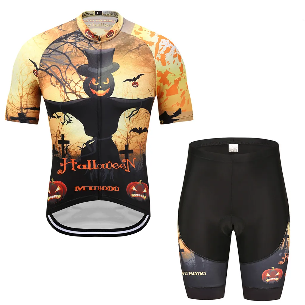 Новинка 2020 комплект одежды с принтом Хэллоуина длинным рукавом на молнии для