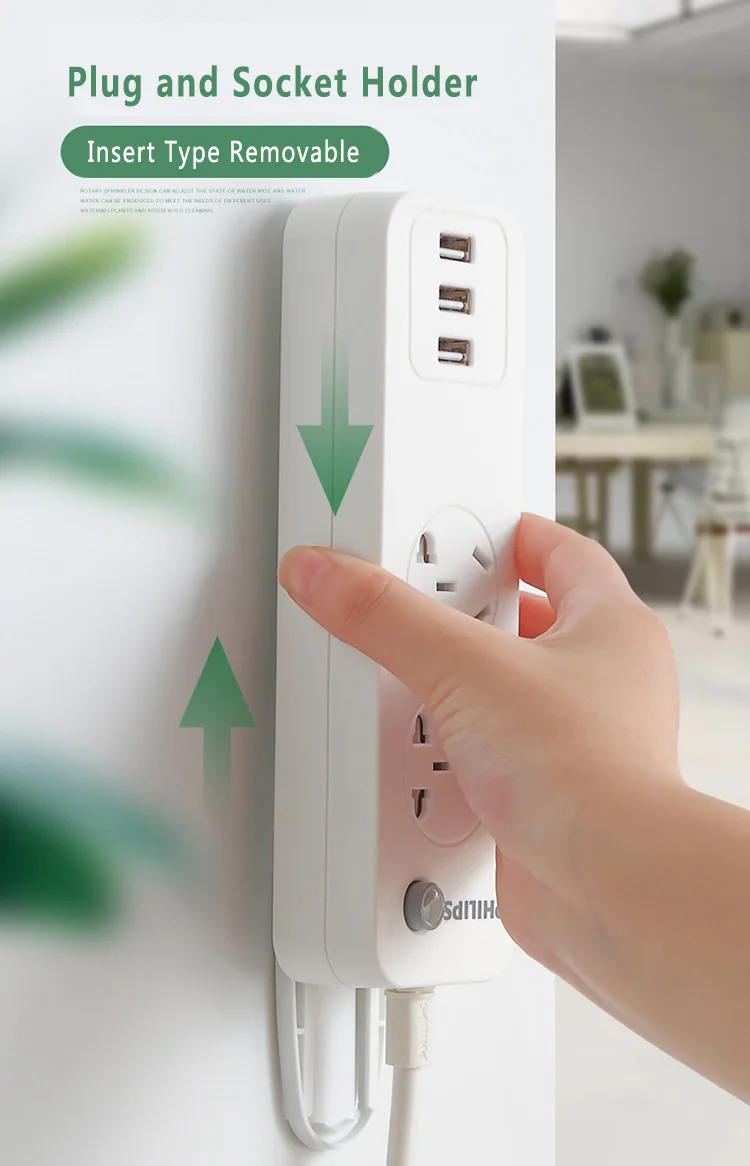 Держатель для проводов Plug-in Line Board Holder Adhesive Home-free Wall-mounted Router Without Perforation Install Bottom on.