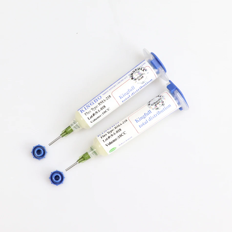 Флюс KINGBO RMA 218 10cc высокого качества без очистки бесплатная доставка игл|Сварочные