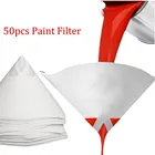50 шт. тонкие Краски бумажные фильтры Сито Фильтр с нейлоновой сеткой сеть воронка