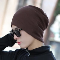 2021 new fashion versatile solid color multi functional korean version simple personalized pullover cap hat hot sale