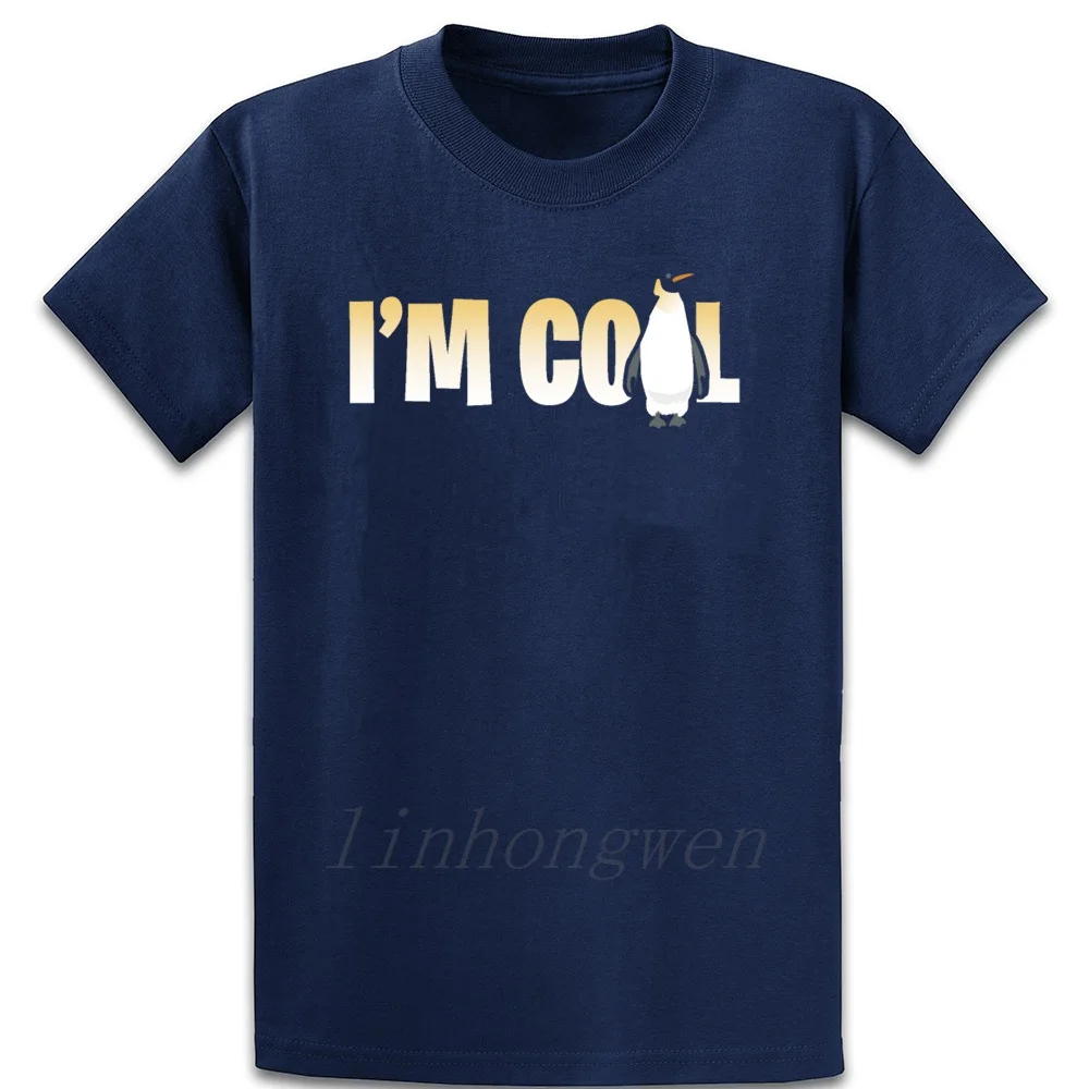 

I Am Cool Penguin Animal Gift Idea T Shirt Anti-Wrinkle Spring Autumn Tee Shirt Size Over Size S-5XL Humor Cool Customize Family