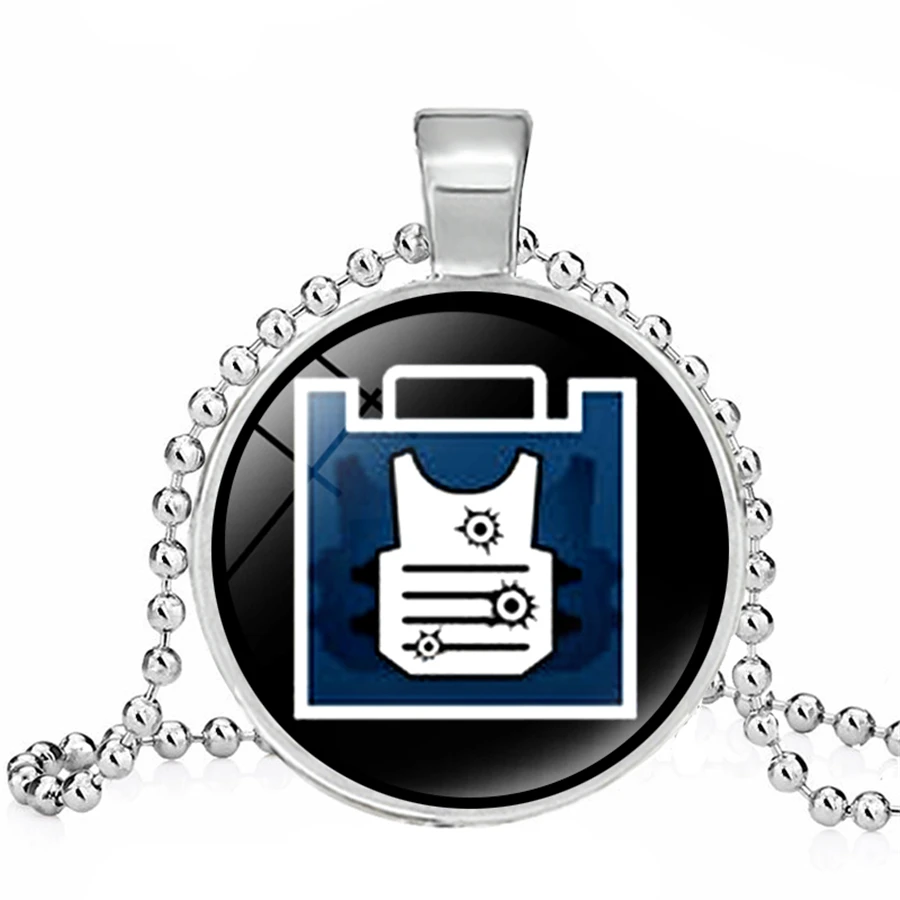 Игра том Кленси Радуга шесть осада ожерелье 6 символ пистолет игра кулоны