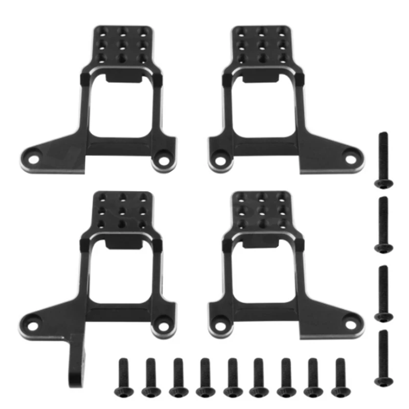 

Aluminum Front & Rear Shock Tower Hoops Bracket Shock Absorbers Mount for 1/10 RC TRAXXAS TRX-4 TRX4 RC Crawler Car
