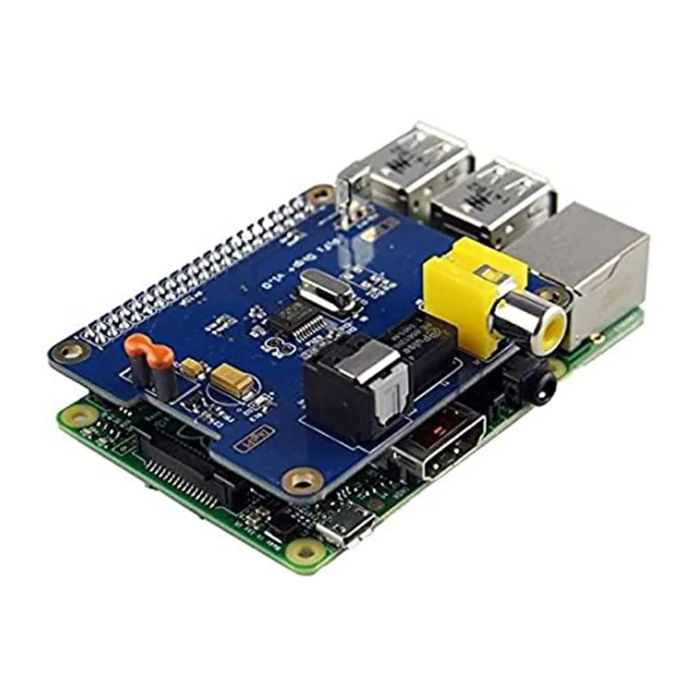 

Module HIFI DiGi+ Digital Sound Card I2S Interface SPDIF Optical Fiber Durable Module Two Output Interfaces