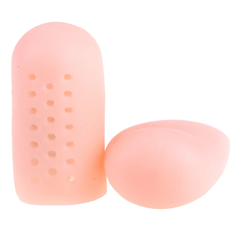 

1Pair Toe Sleeve Gel Toe Cap Cover Protector for Corn Blisters Bunion Massager Pain Relief Finger Gel Tube Insoles