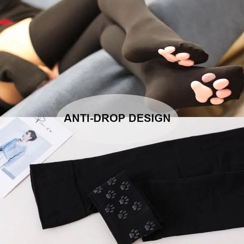 

Cat meat cushion over the knee stockings cute 3D stockings three-dimensional cat claw socks 2021 new