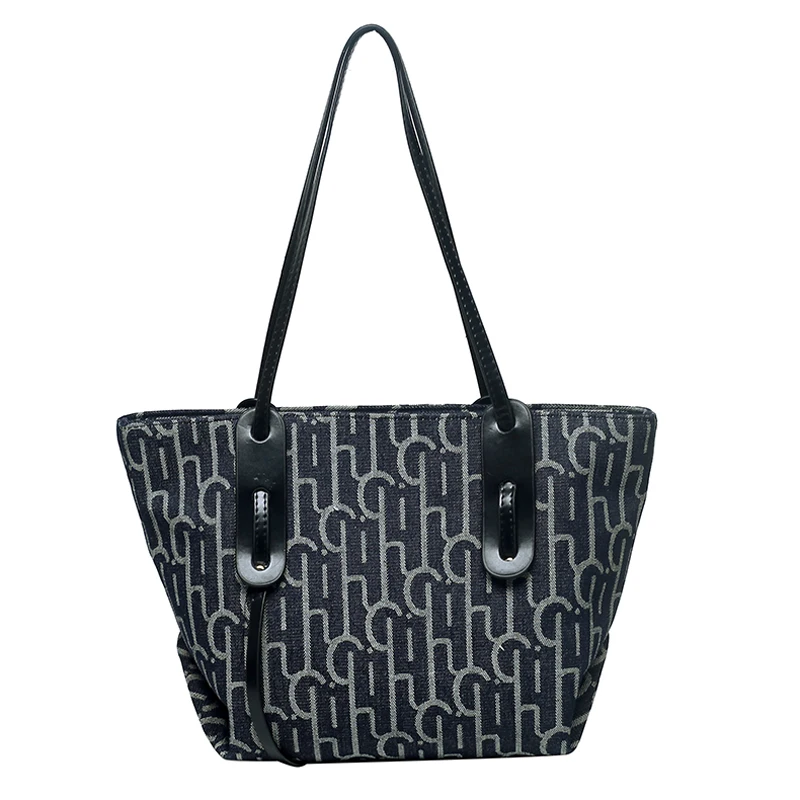 

Online celebrity large-capacity bag female 2020 popular new fashion portable shoulder bag niche zebra pattern tote bag