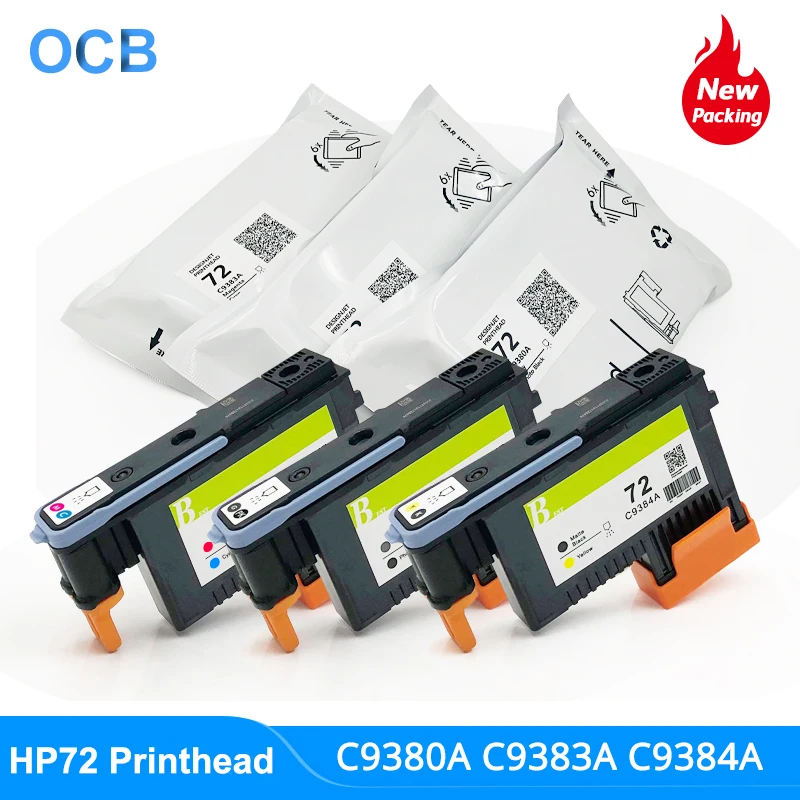 Печатающая головка C9380A C9383A C9384A HP 72 для Designjet T610 T620 T770 T790 T795 T1100 T1120 T1200 T1300 T2300|printhead