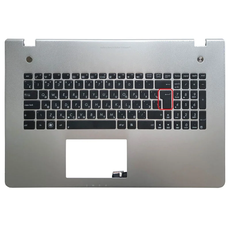 Новая русская клавиатура для ноутбука Asus N76 N76VB N76VJ N76VM N76VZ RU с верхней крышкой и