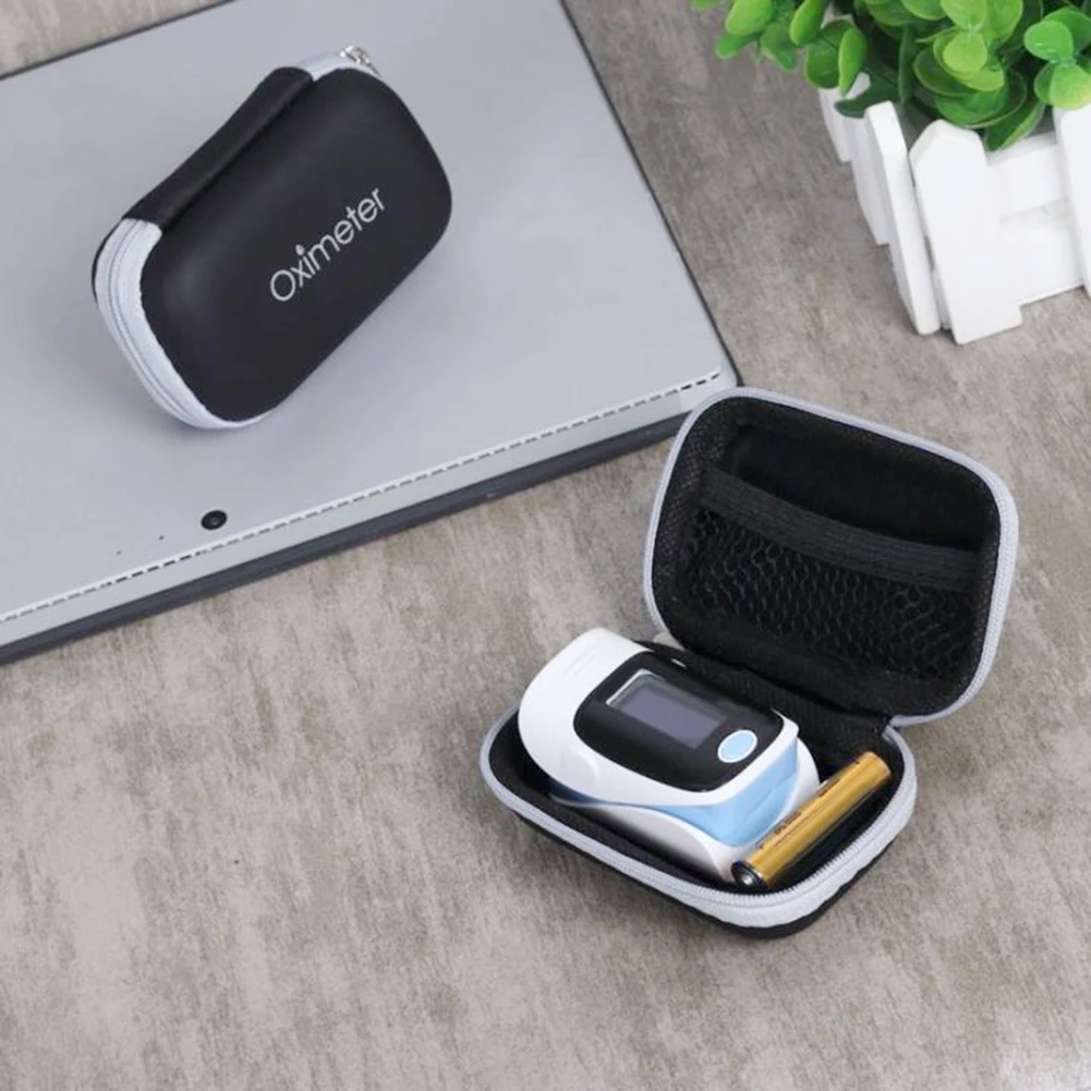 Пальчиковый пульсоксиметр защитный чехол детектор насыщения крови кислородом