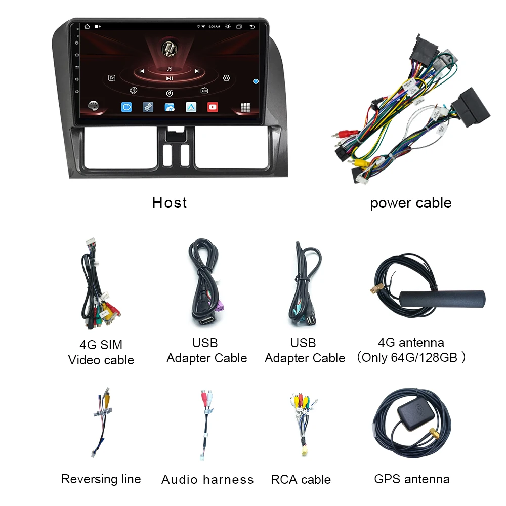 Zltoopai Android 11 Авто Радио для Volvo XC60 2011-2018 автомобильный мультимедийный плеер GPS