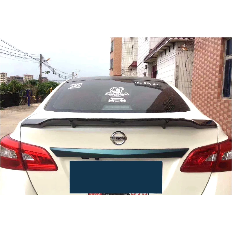 Спойлер для багажника автомобиля FRP из углеродного волокна заднее крыло R