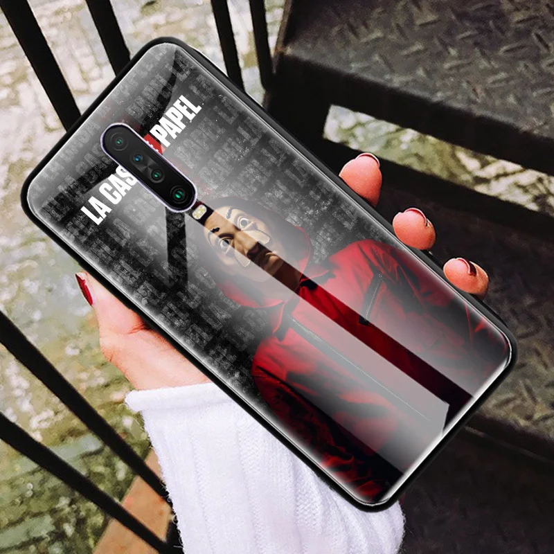 

The Paper House La Glass Cases For Xiaomi Redmi Note 8 8T 9S 9 9A 9C 8A Mi 9T 10 Poco X2 F2 Pro Phone Covers Coque