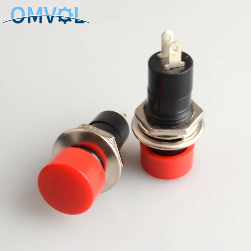 Самоблокирующийся и мгновенный Мини кнопочный переключатель 12 мм | Обустройство