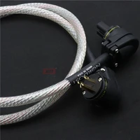 yivosound 9core occ conductor fiber flagship fever upgrade power cord ac power cable 90right angle
