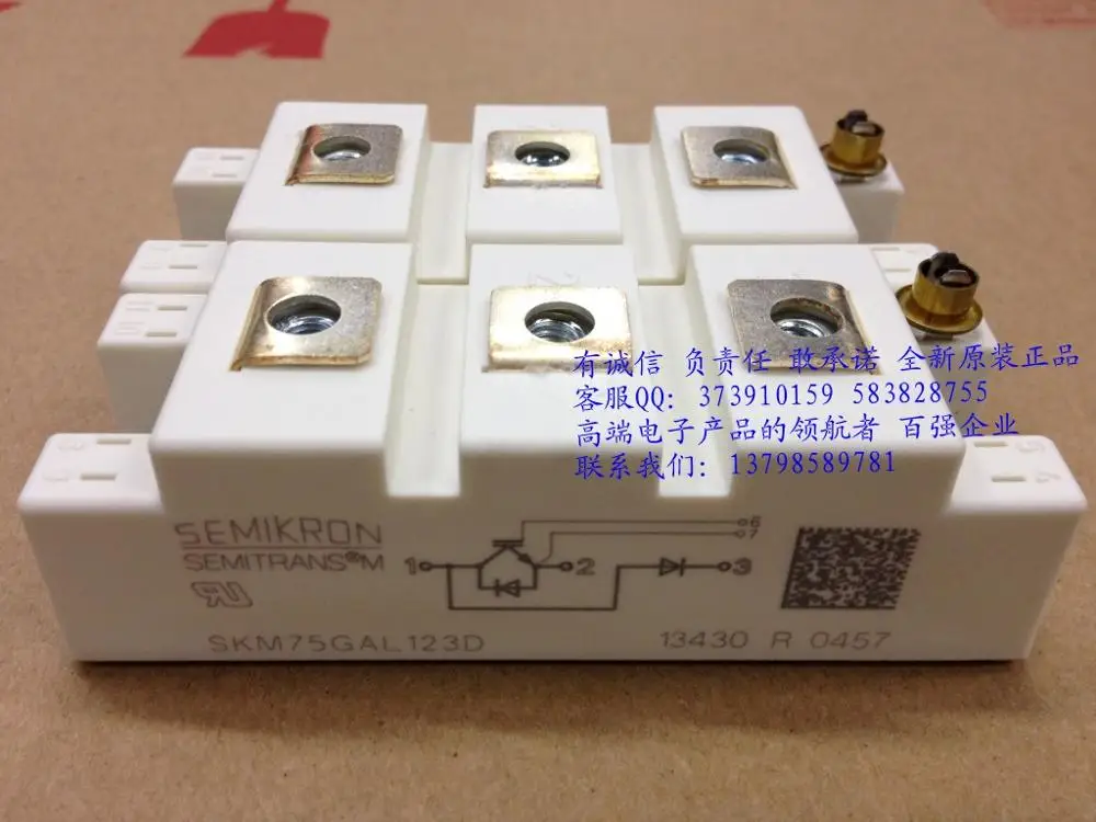 Прямая поставка SKM75GAL123D SKM50GAL12T4 SKM50GAL123D-HNTM