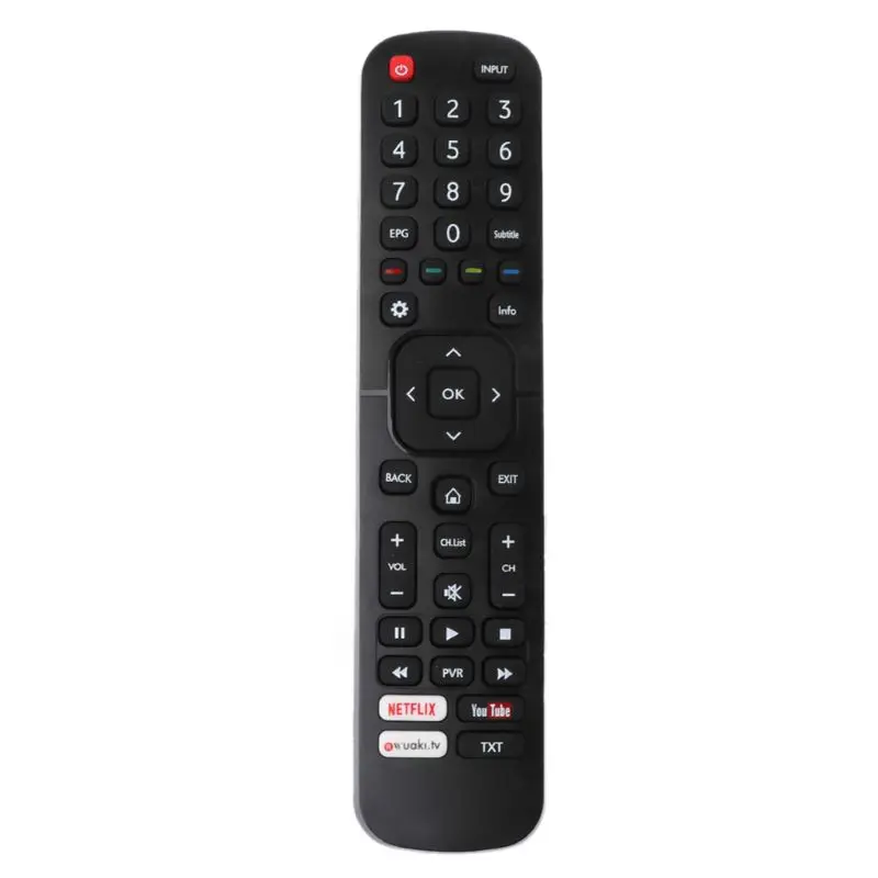 

Розничная продажа En2X27Hs Беспроводная Замена Hd Smart Tv пульт дистанционного управления для Hisense Smart Tv En2X27Hs H65M5500 43K300Uwts0100 49K300Uwts