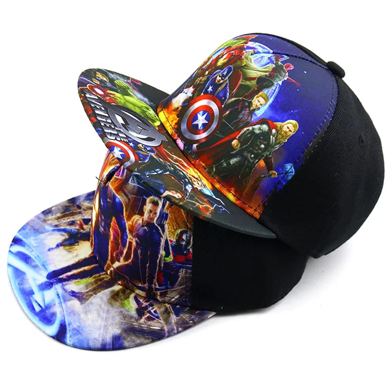 Бейсболка для мальчиков с героями мультфильмов Кепка Капитана Америка бейсболка