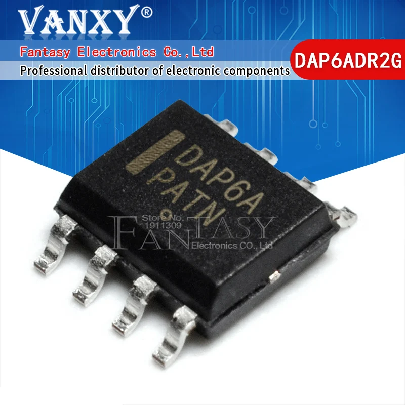 5 шт. DAP6A SOP8 DAP6ADR2G SOP-8 DAP6 SOP управление ЖК-дисплеем p новый оригинальный | Электронные