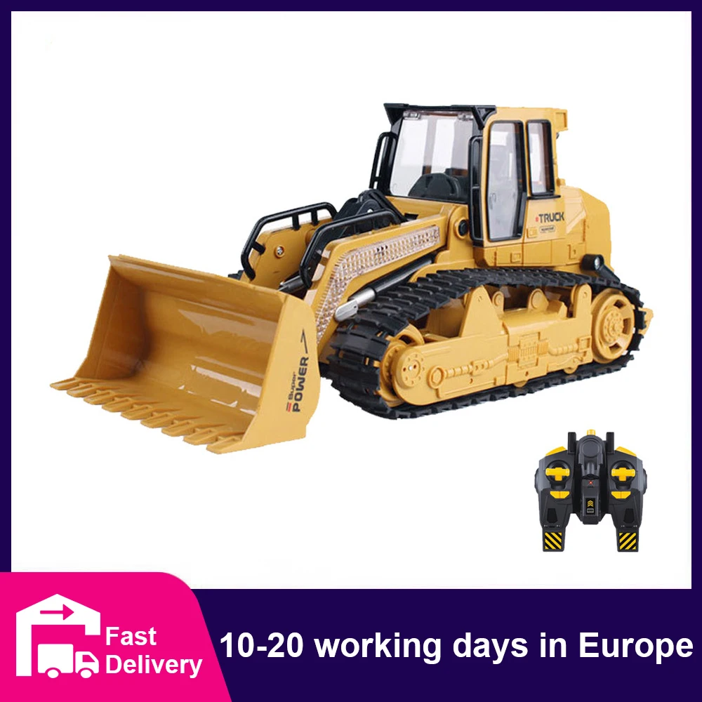 116 rc грузовик бульдозер самосв