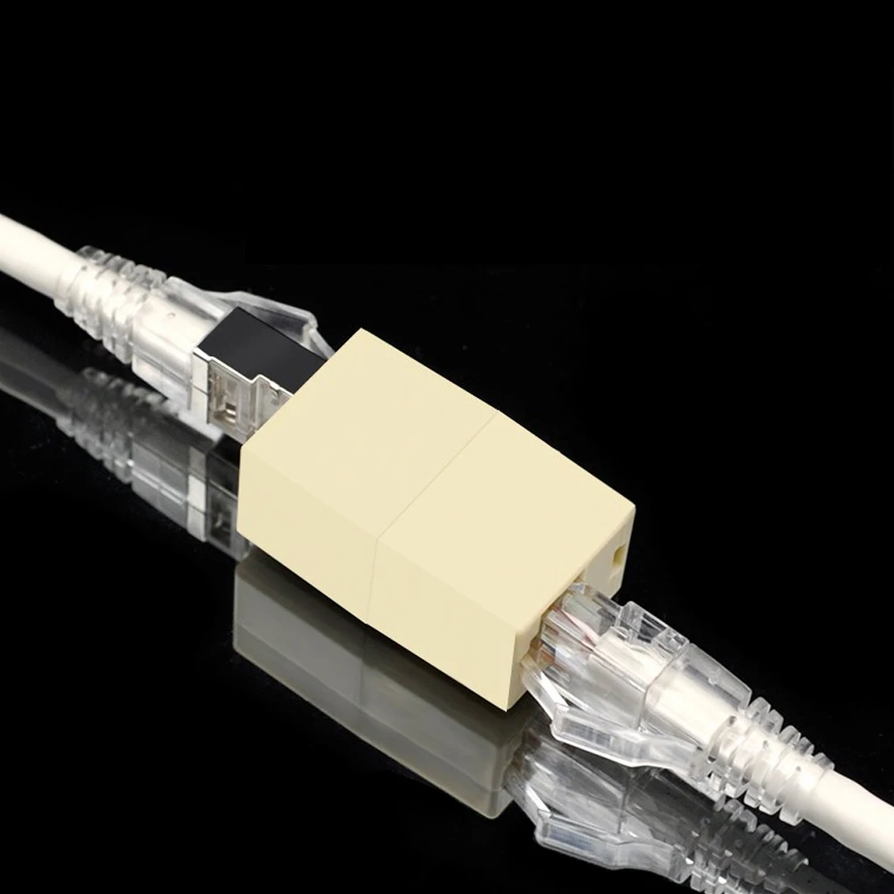 CCTVMAN сетевой Ethernet Lan кабель Joiner RJ45 разъем компьютерный Соединительный адаптер |