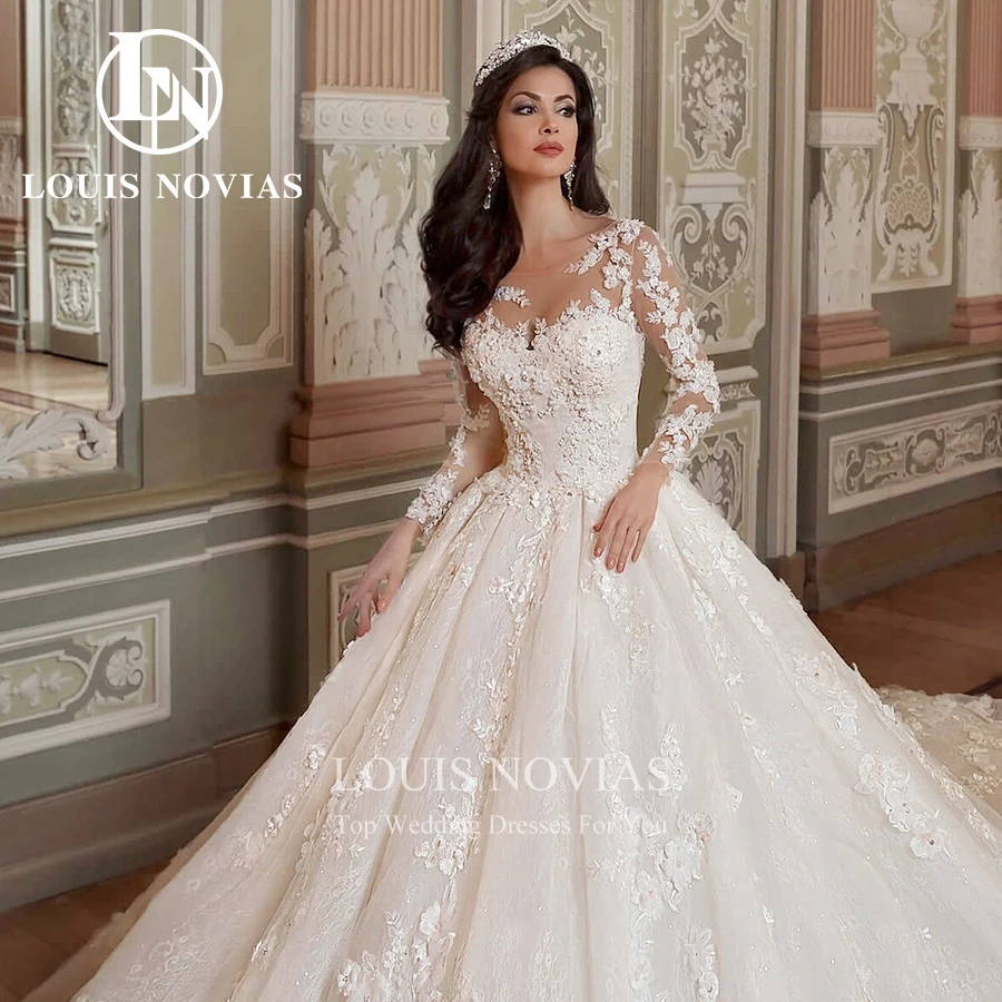 LOUIS NOVIAS бальное платье свадебные платья для женщин сексуальное невесты принцессы