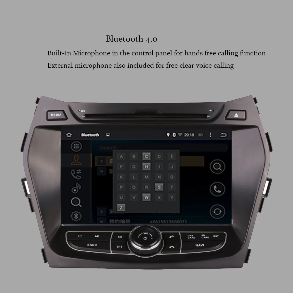 Автомобильный мультимедийный DVD-плеер на Android 10 0 для Hyundai IX45 2013-2022 автомобильный