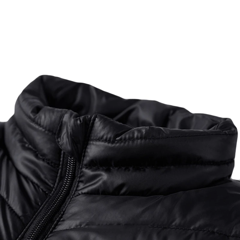 Мужской жилет с электрическим подогревом защитой от воды usb сохраняет тепло