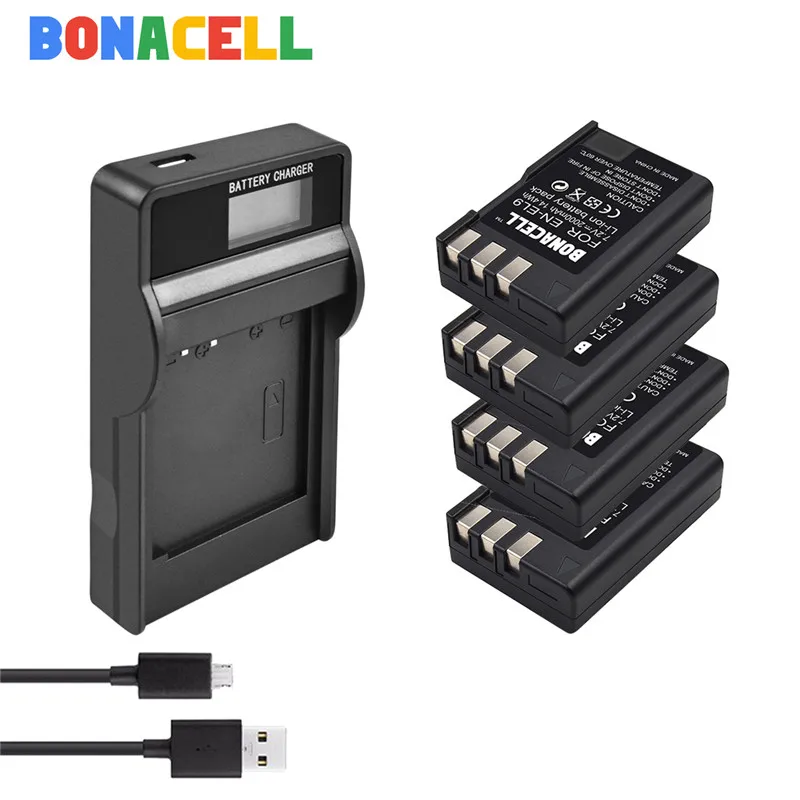 Батарейка для фотоаппарата BONACELL с ЖК дисплеем и USB портом|Цифровые аккумуляторы| |