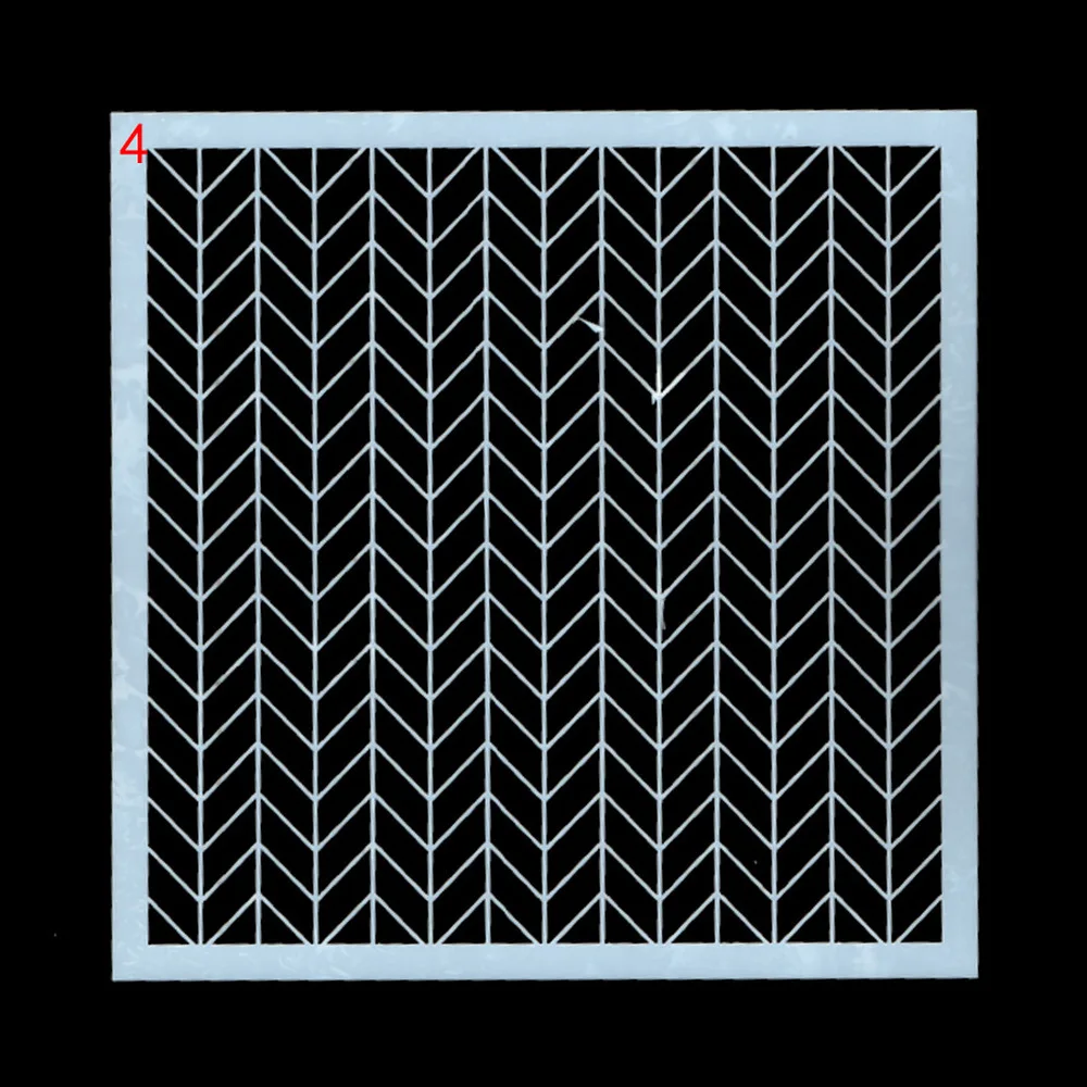 9 шт./компл. 13 см трафареты с пузырьковой текстурой для творчества слоев рисования