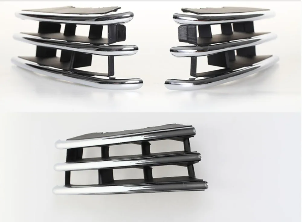 Передняя и задняя Противотуманные фары ABS декоративная оправа ламинат