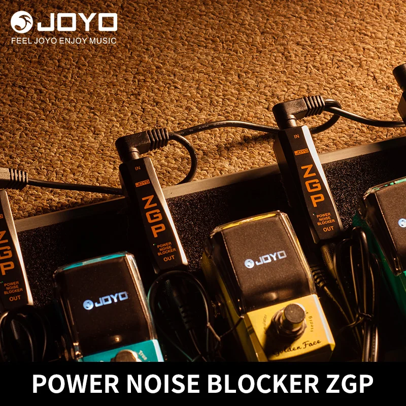 

JP-06 Power Noise Blocker ZGP DC 9V wide-range voltage input power supply specially designed for isolating a power supply's hum