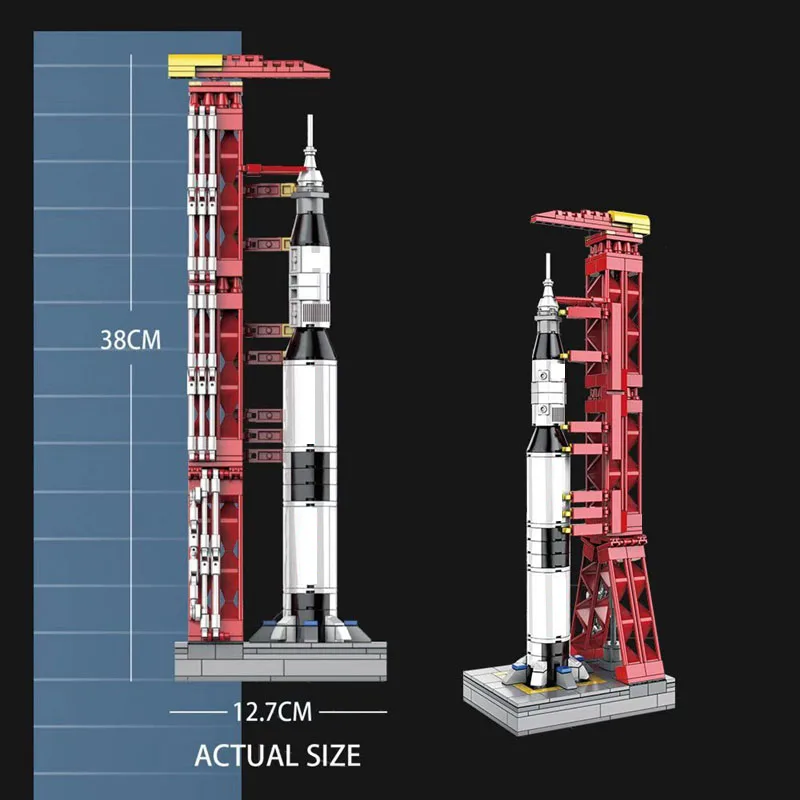 

Mailackers City Space Station Saturn V Rocket