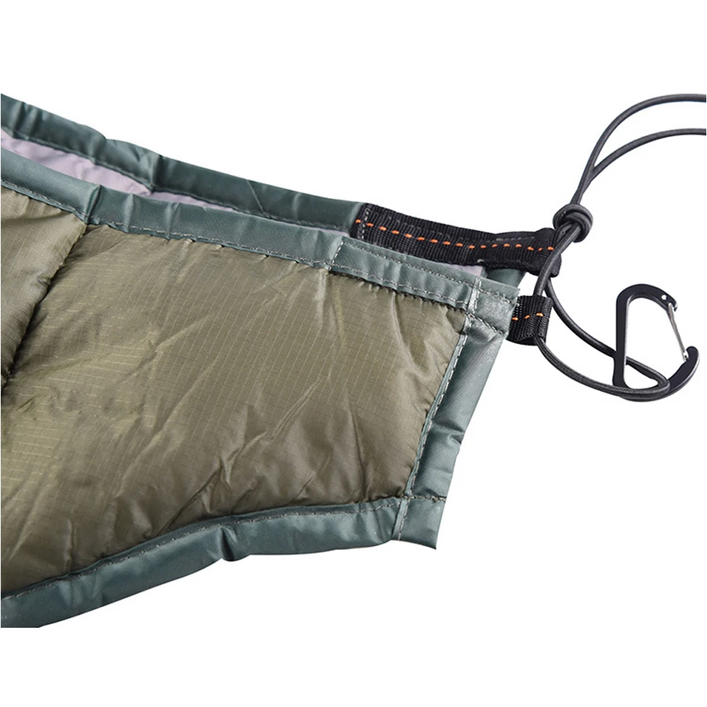 

Winter Outdoor Warm Sleeping Bed Bag Swing Camping Cotton Hammock Underquilt Portable Hammock Warmer Blanket Quilt For Hiking