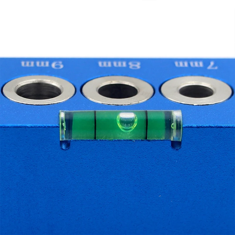 Карманный зажим для отверстий с пузырьковым уровнем Деревообрабатывающие