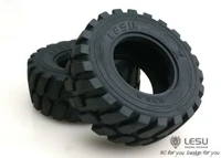 lesu diameter 45mm height wheel rubber tyres 110mm for 115 scale loader rc car model th02037 smt5
